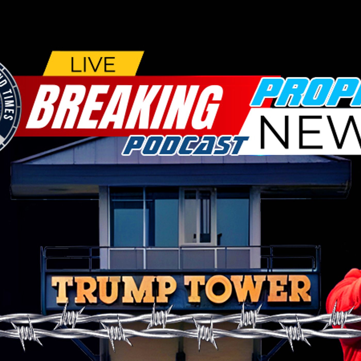 THE BIG STORYNTEB PROPHECY NEWS PODCAST: Donald Trump To Be Arraigned In New York City Courthouse episode artwork