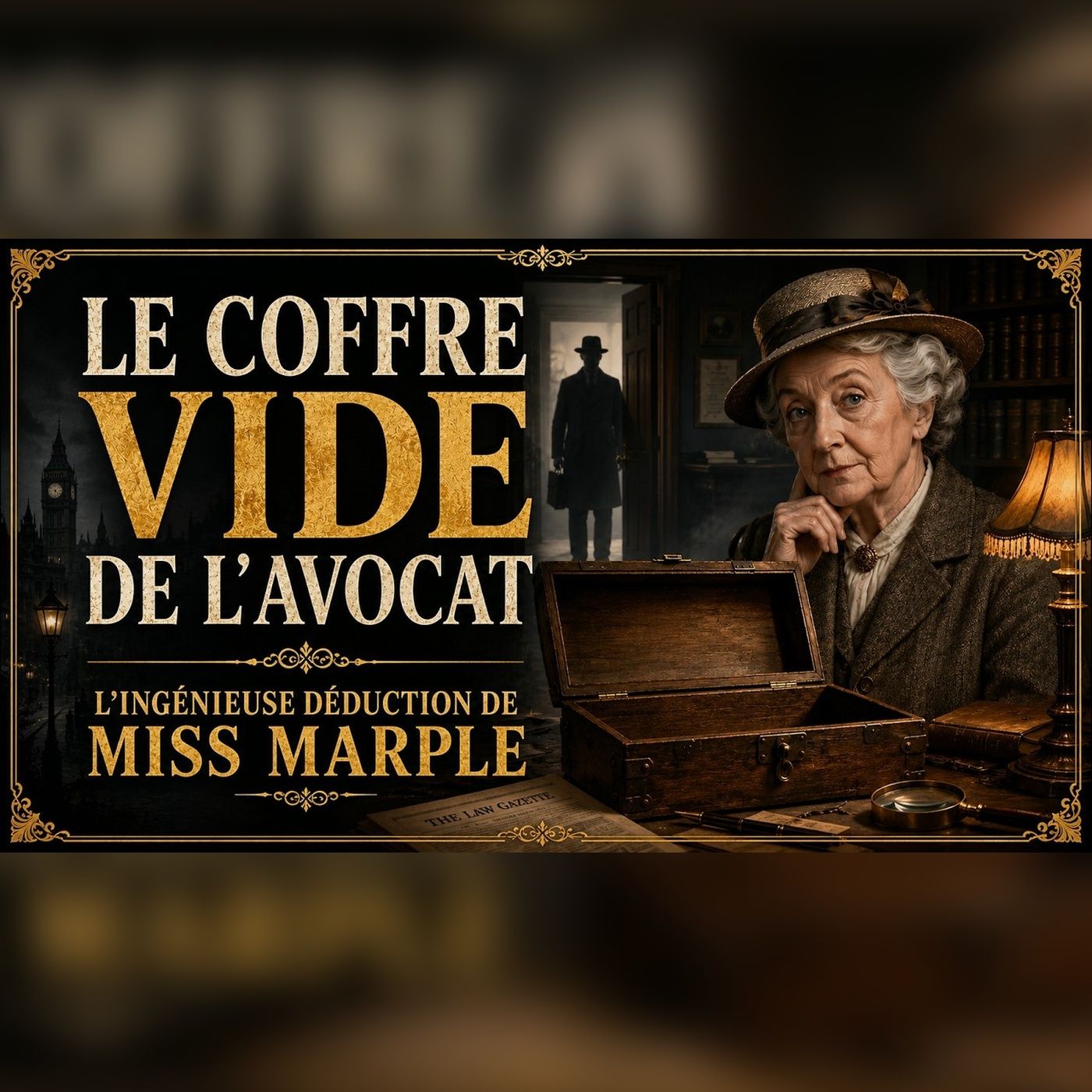 Coffre vide chez l’avocat… Miss Marple révèle le mobile | polar mystère audio