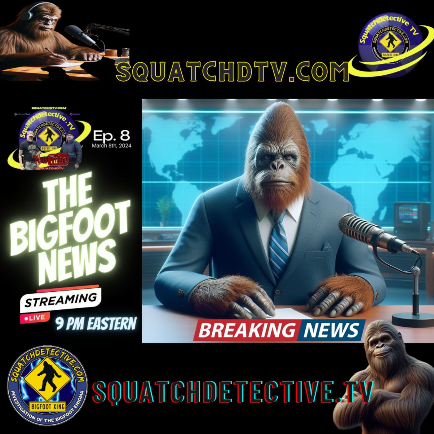 The Bigfoot Mystery - Squatch-D TV