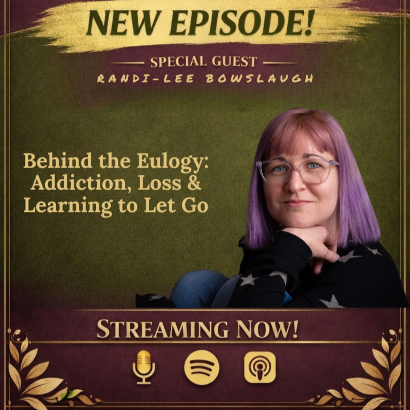 MISS LIZ SERVES: Randi-Lee Bowslaugh Good-Bye Too Soon episode artwork