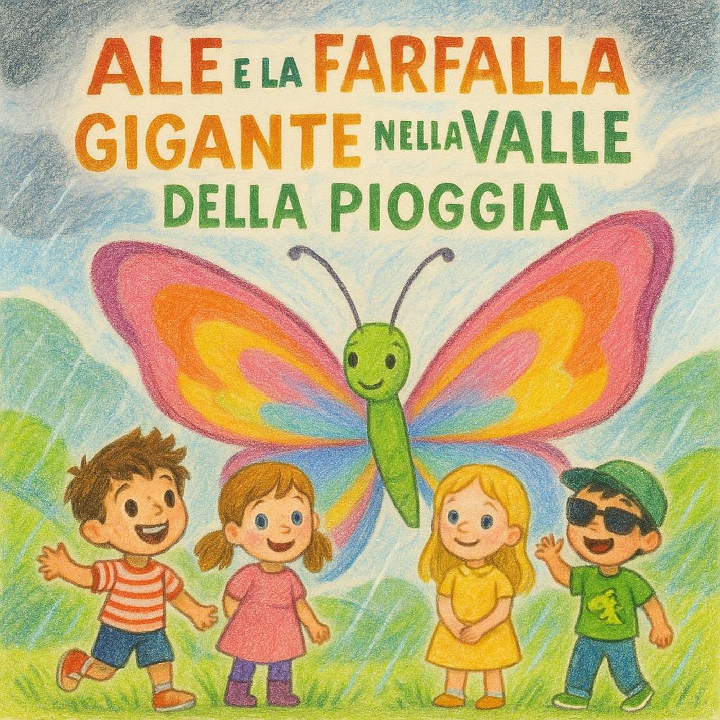 Ale e la Farfalla Gigante nella Valle della Pioggia