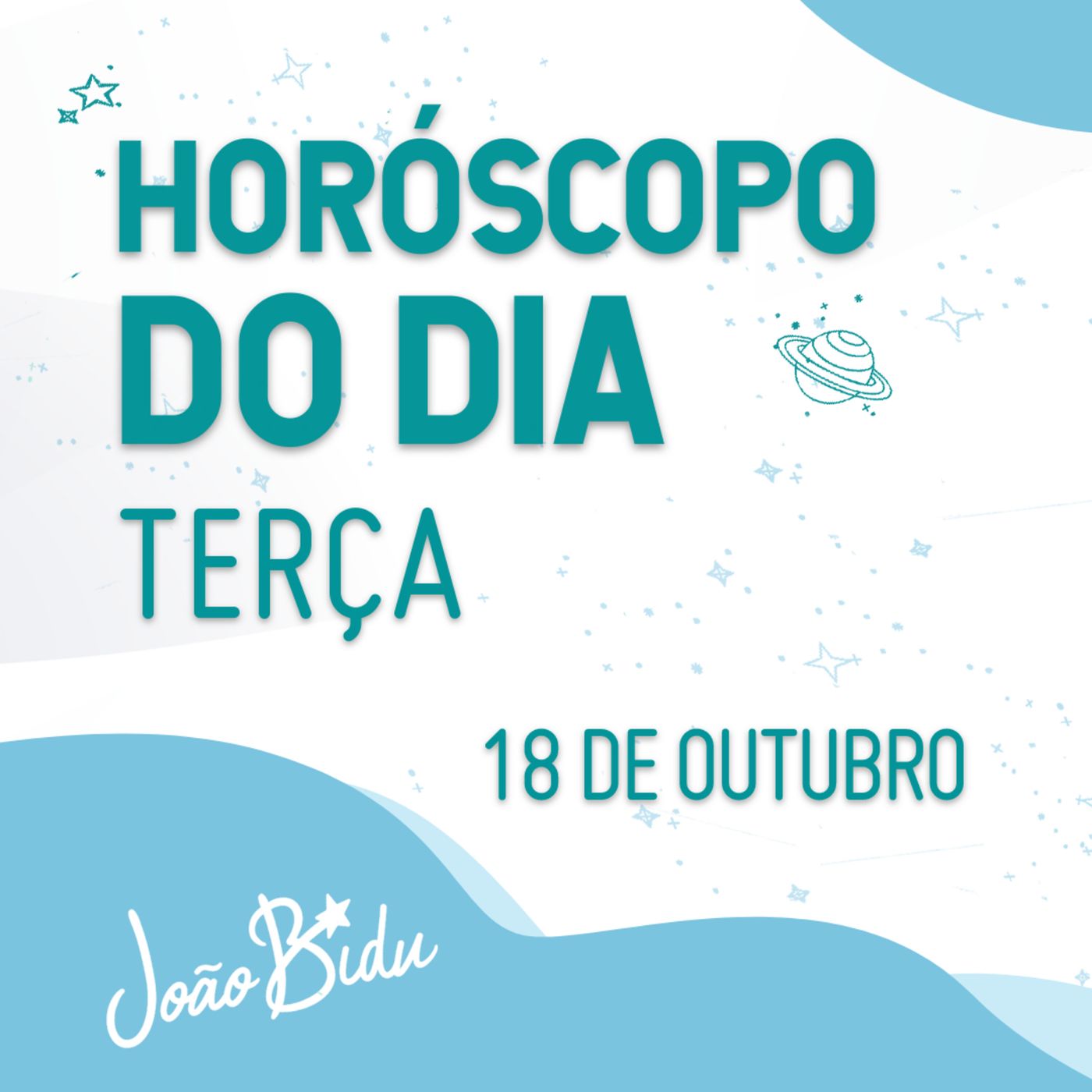 Horóscopo do Dia 18 de Outubro com João Bidu episode artwork