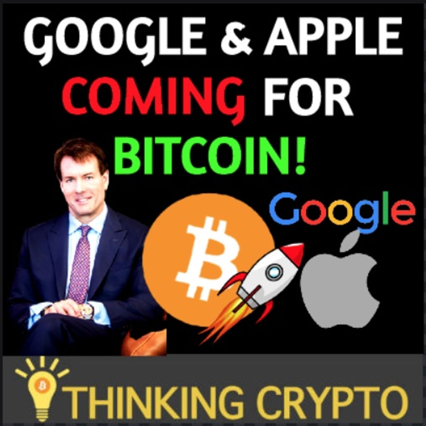 BITCOIN's Path To $100K & $1 Million Dollars - Michael Saylor Says Google & Apple Will Invest In Bitcoin