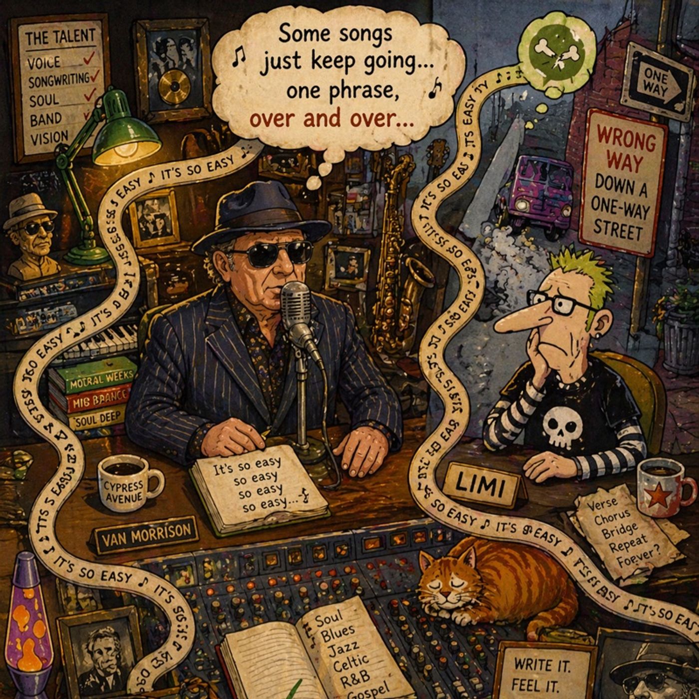 Episode 65 Van Morrison and Limmy episode artwork