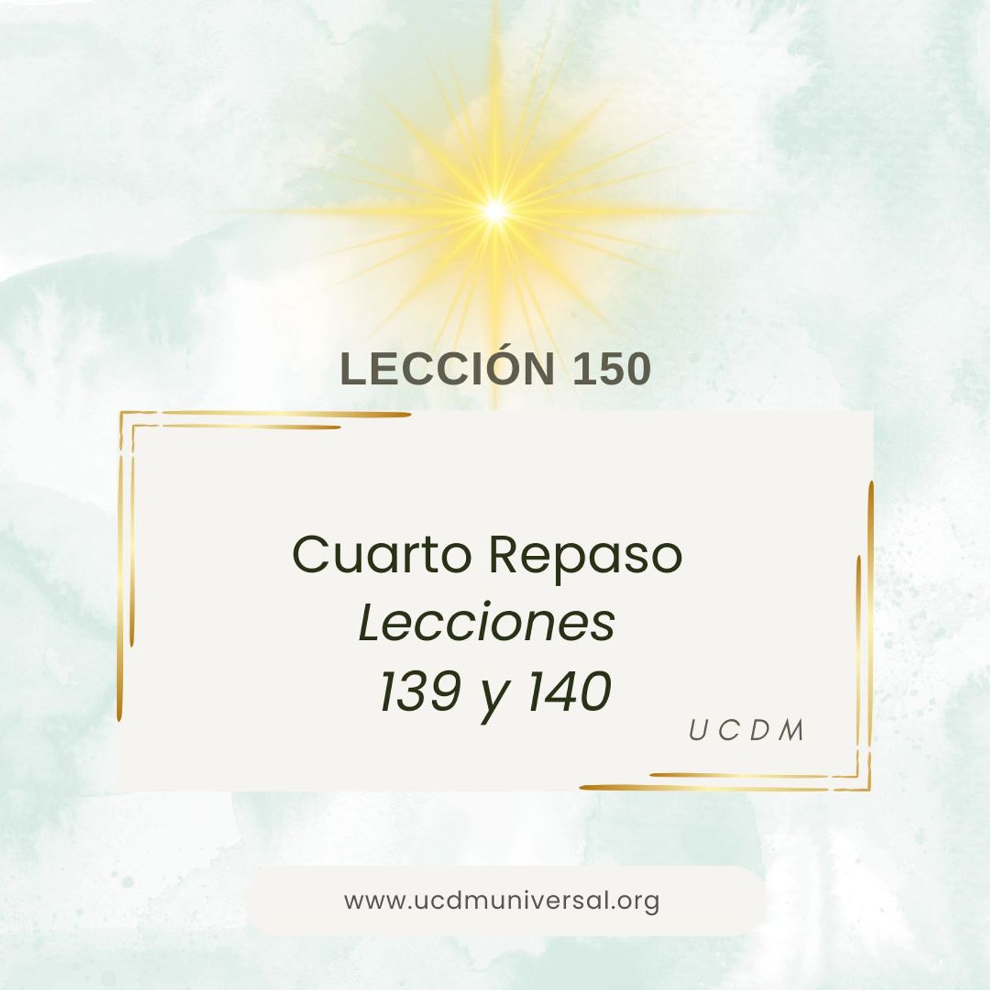 UCDM Universal LECCIÓN DEL DÍA