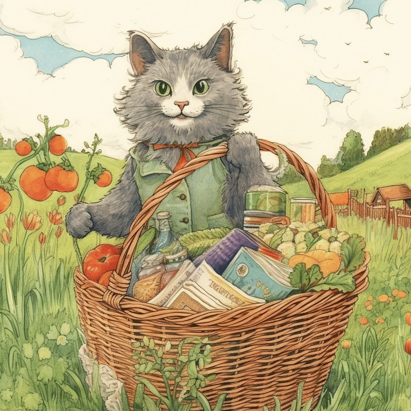 Uncle Wiggily And The Grocery Cat | Stories About Helpfulness episode artwork