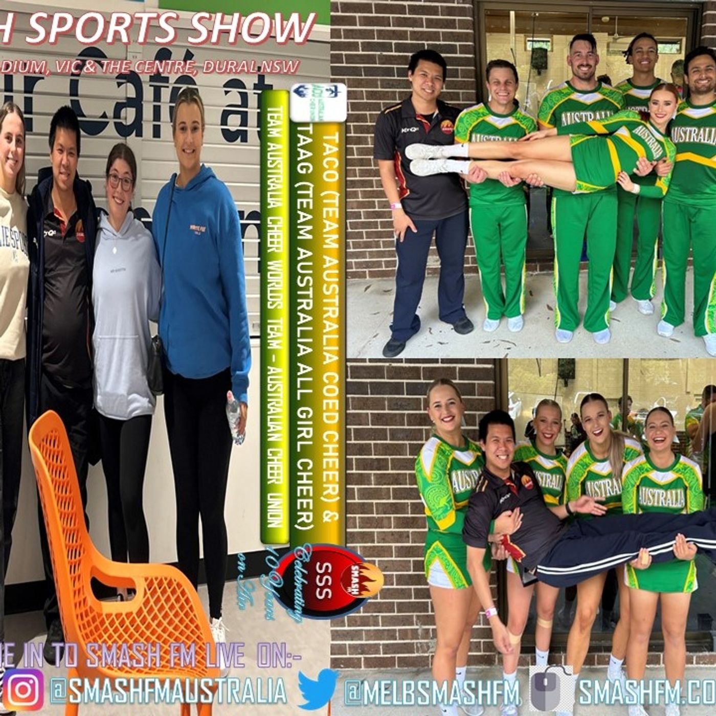 SSS10THYR: Team Australia Cheer Worlds Interviews 310323 & 020423
