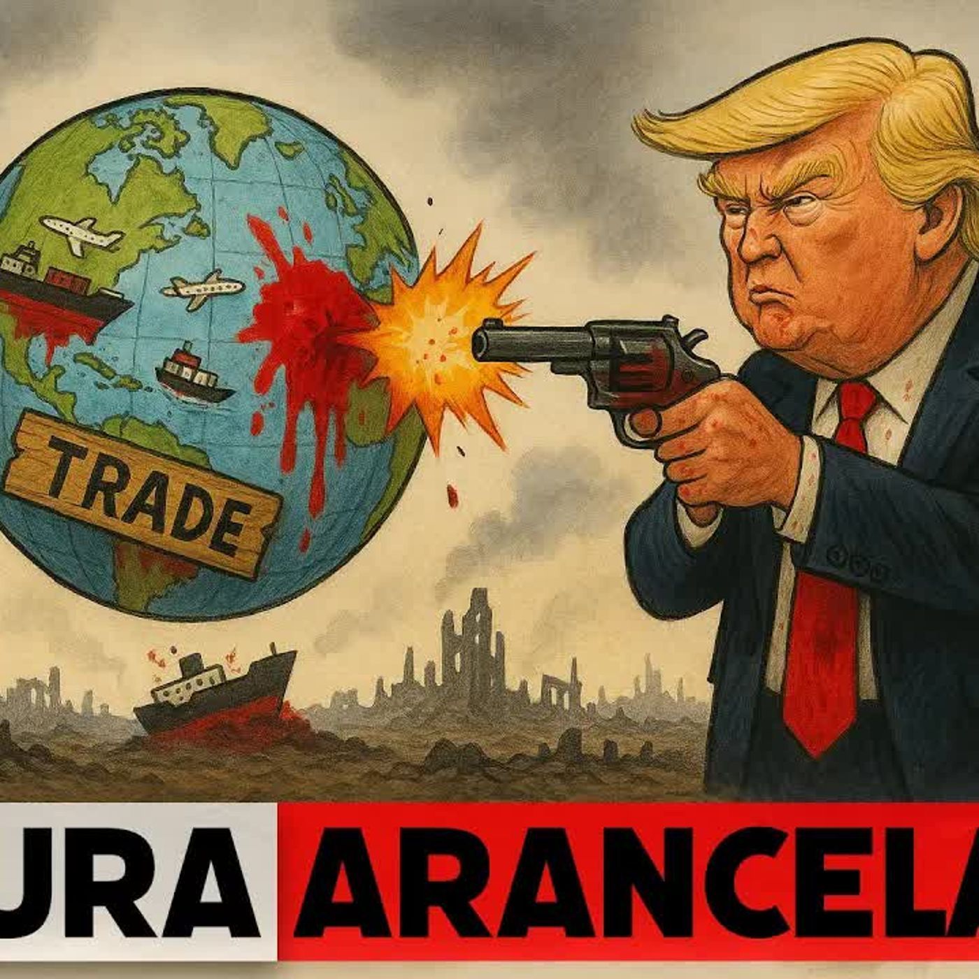 La locura de los falsos aranceles “recíprocos” de Donald Trump episode artwork