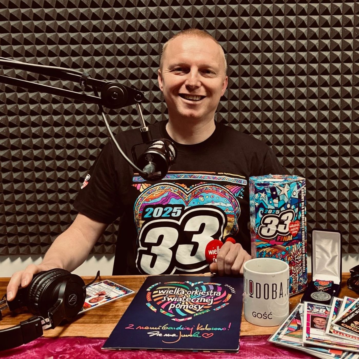 Rozmowa #192. Radosław Drabczyk: Platynowa płyta Sobla i inne atrakcje WOŚP 2025 w Dzierżoniowie episode artwork