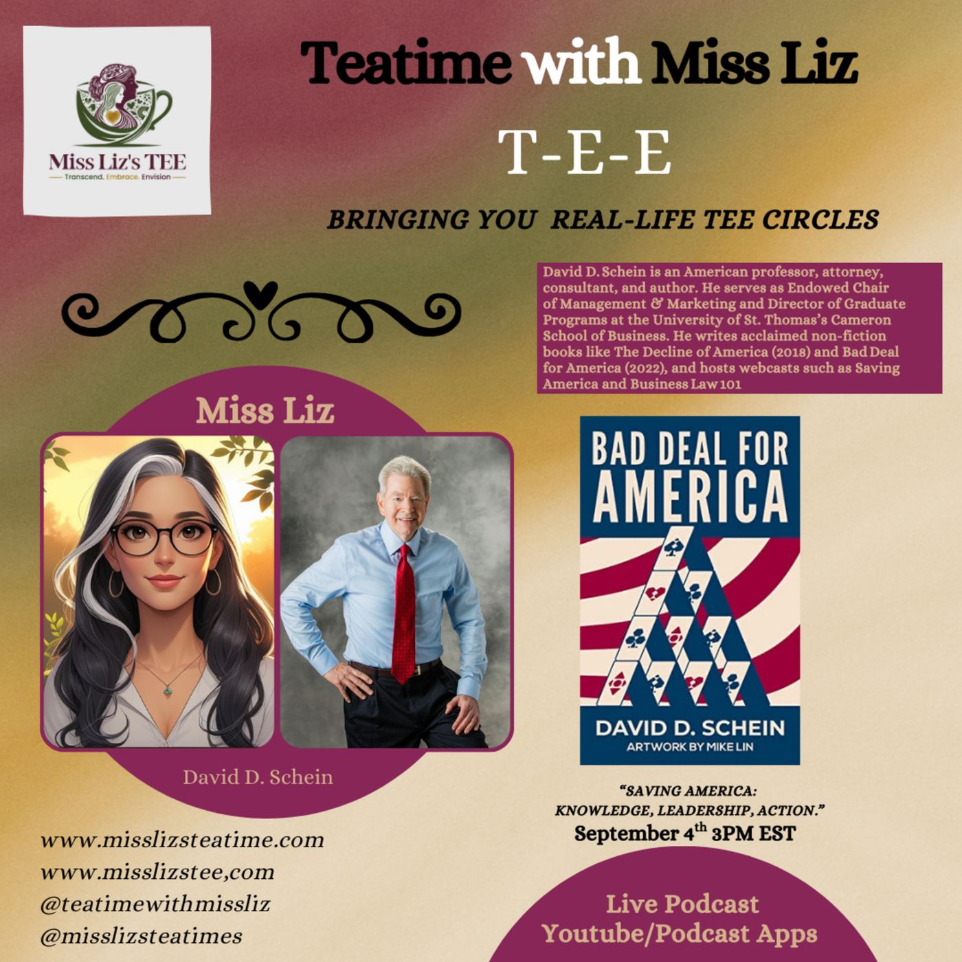 Teatime with Miss Liz