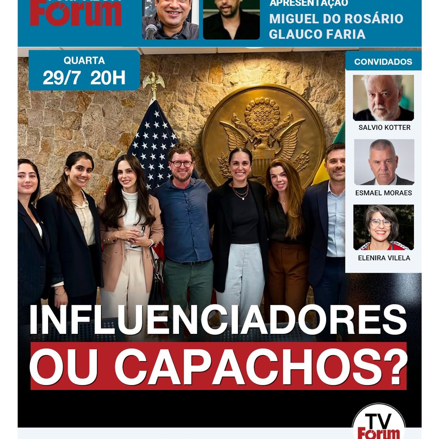 BOMBA! Consulado americano organiza campanha eleitoral de Flavio Bolsonaro  | 29.07.26 episode artwork