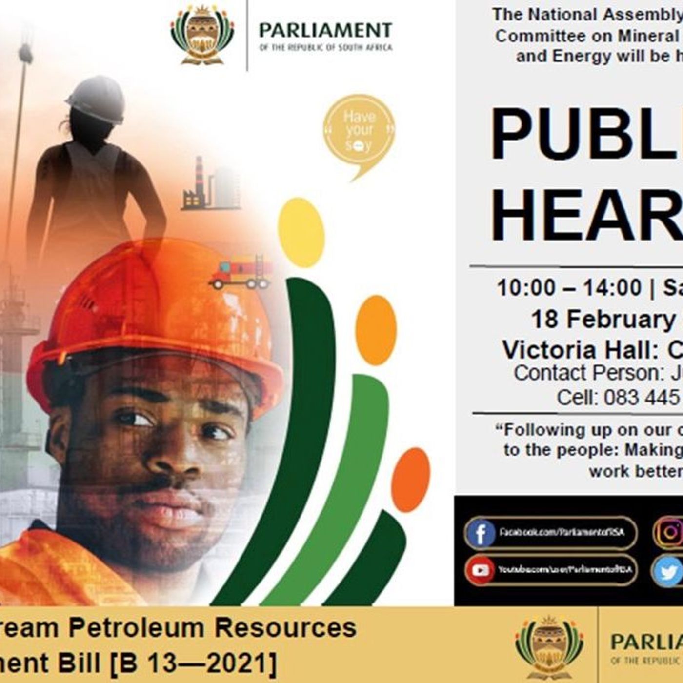 Interview | Mr Sahlulele Luzipho - On the Upstream Petrolium Resourses Bill episode artwork