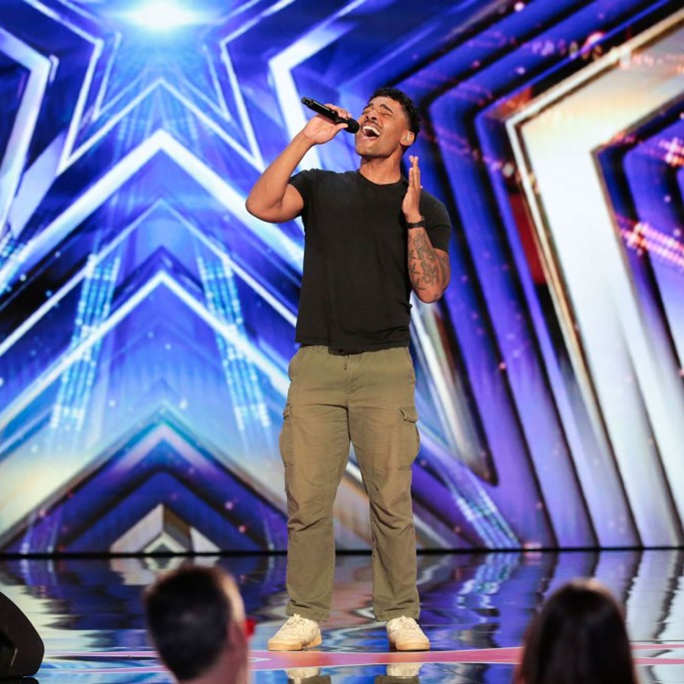 Isaac Atkins, Army Sergeant With a ‘Sexy Voice,’ Scores Golden Buzzer on ‘AGT’: Watch episode artwork