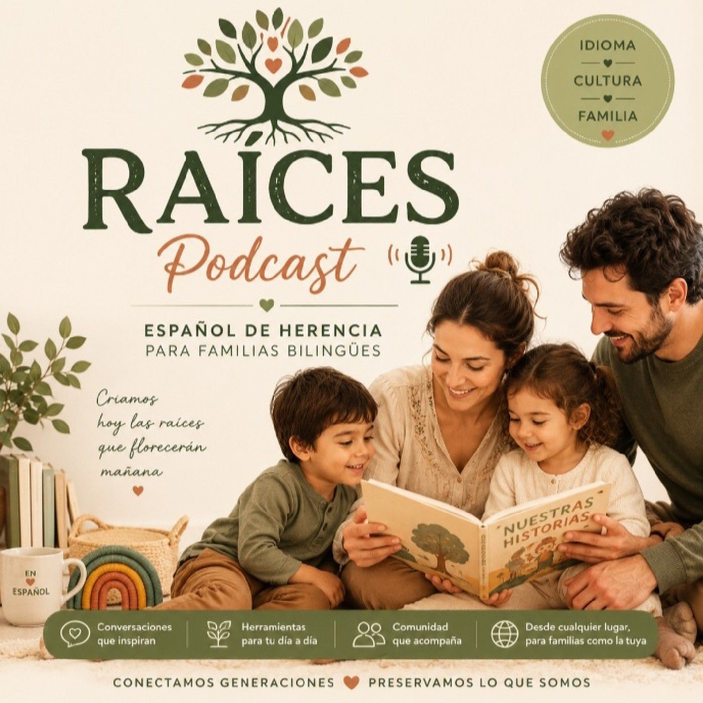 🎙️ Raíces Podcast-Español de Herencia