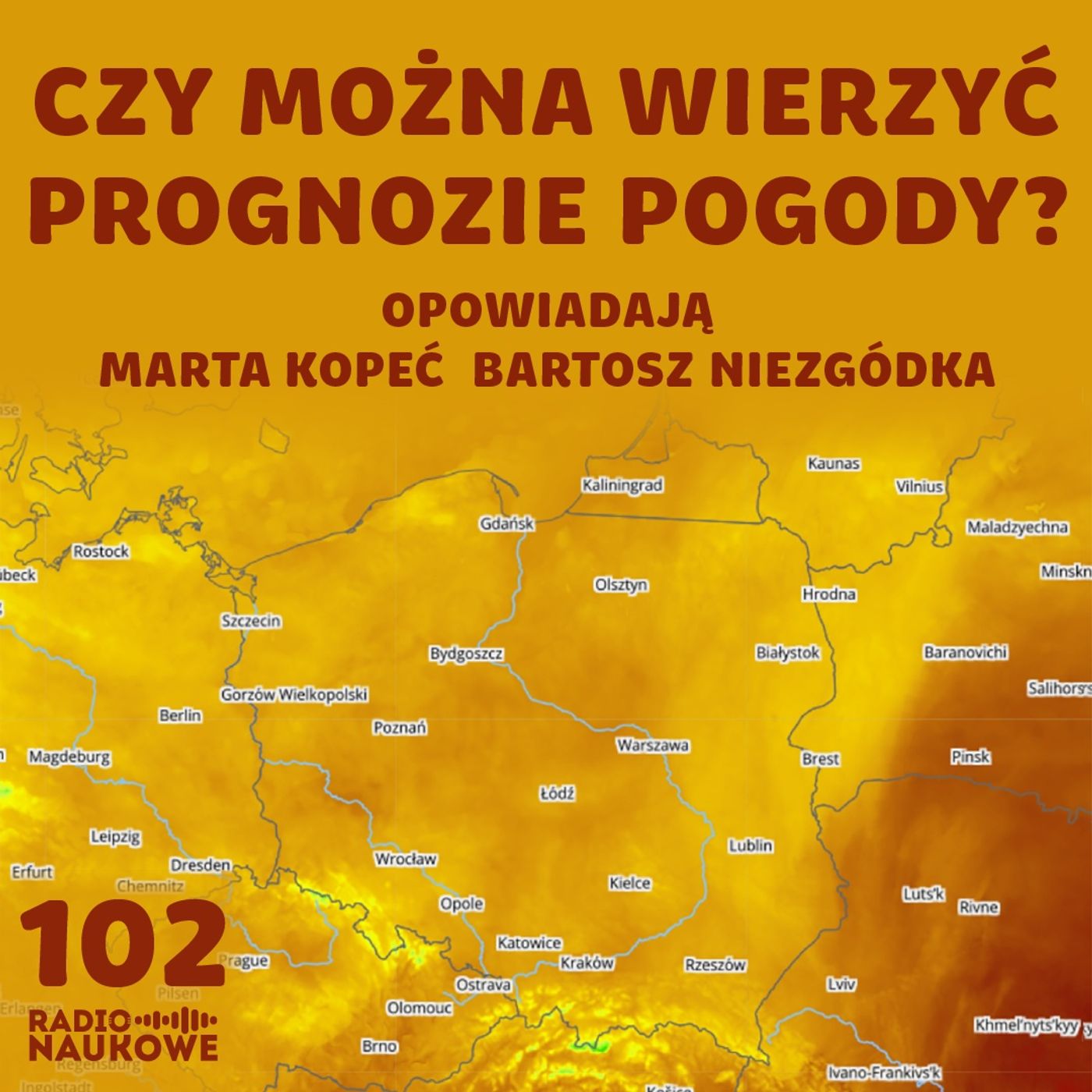 #102 Pada, a miało być słońce? Dlaczego prognoza pogody czasem nie działa | M. Kopeć, B. Niezgódka