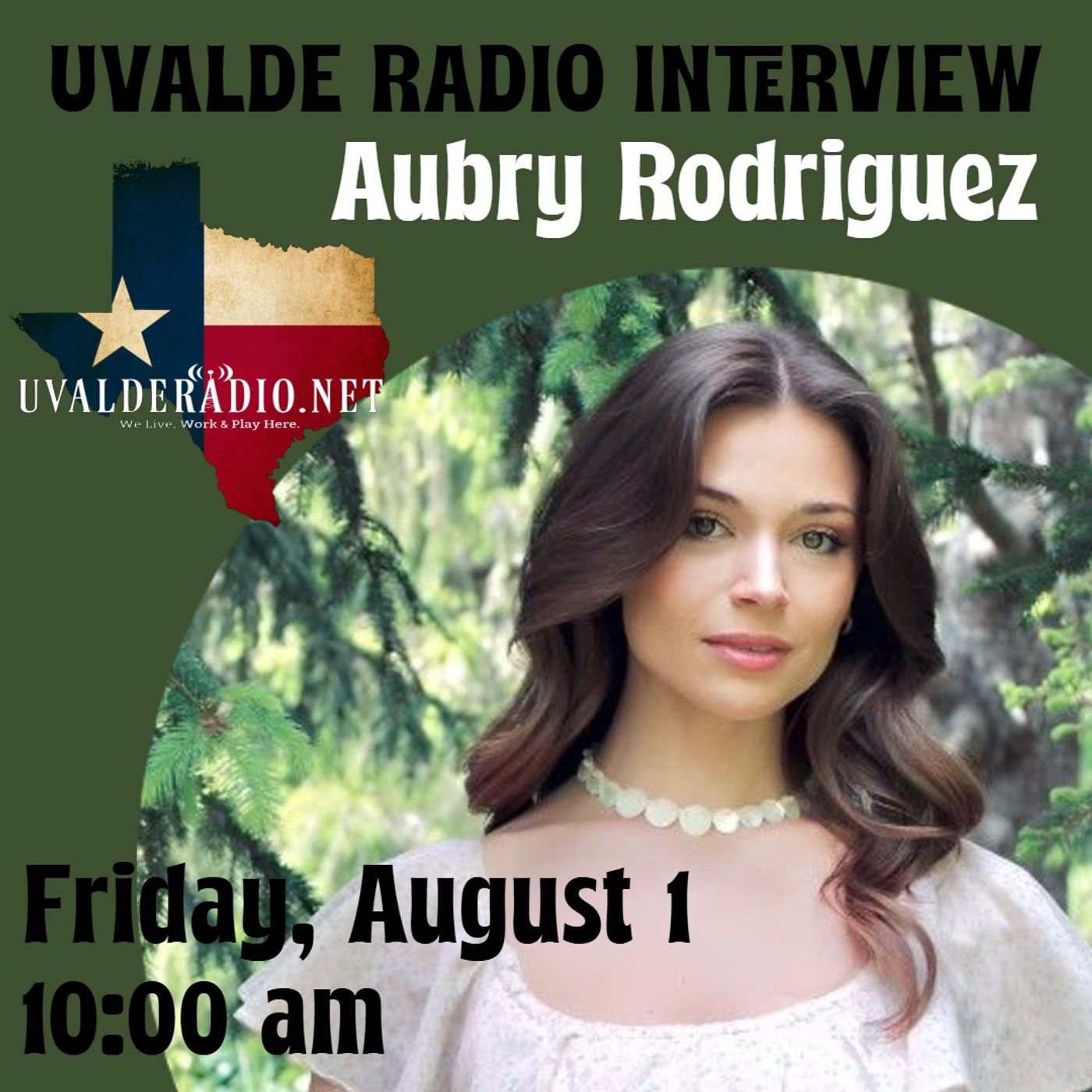 Aubry Rodriguez "Leaving Texas" Release / August 2025 episode artwork