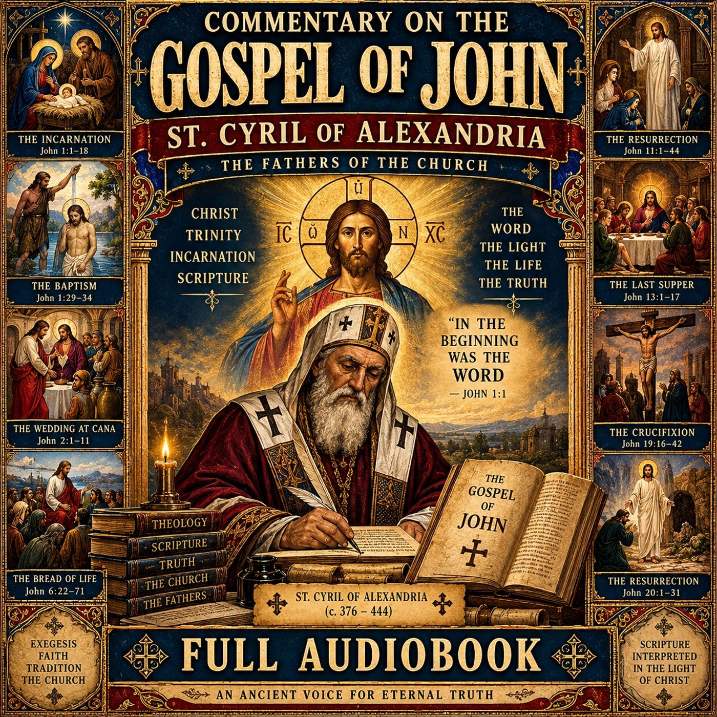 Commentary on the Gospel of John by St. Cyril of Alexandria | Early Church Fathers & Christian Theology | Full Audiobook Part 4 episode artwork