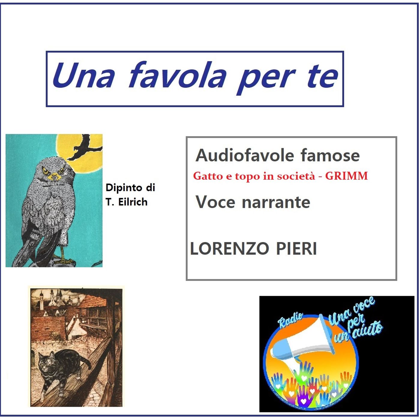 AUDIO FAVOLA: GATTO E TOPO in società - Fratelli Grimm episode artwork