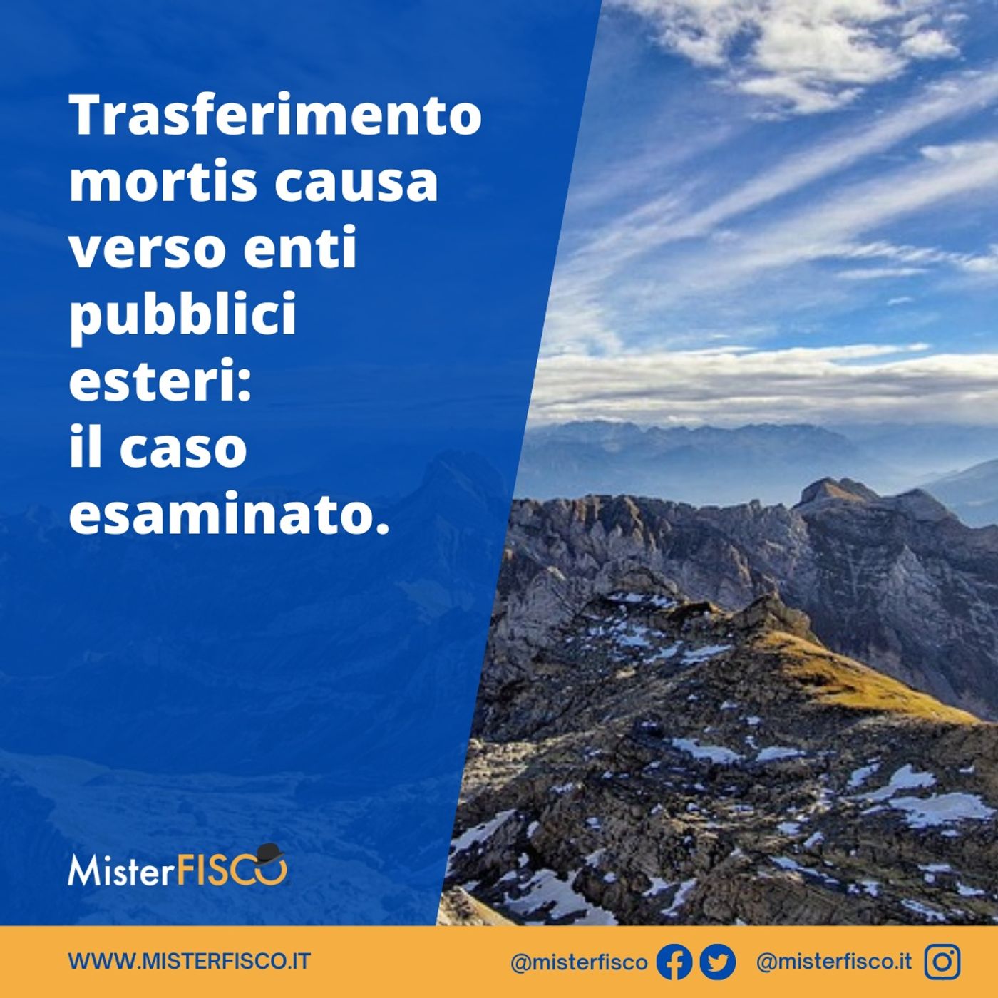 Trasferimento mortis causa verso enti pubblici esteri: il caso esaminato episode artwork