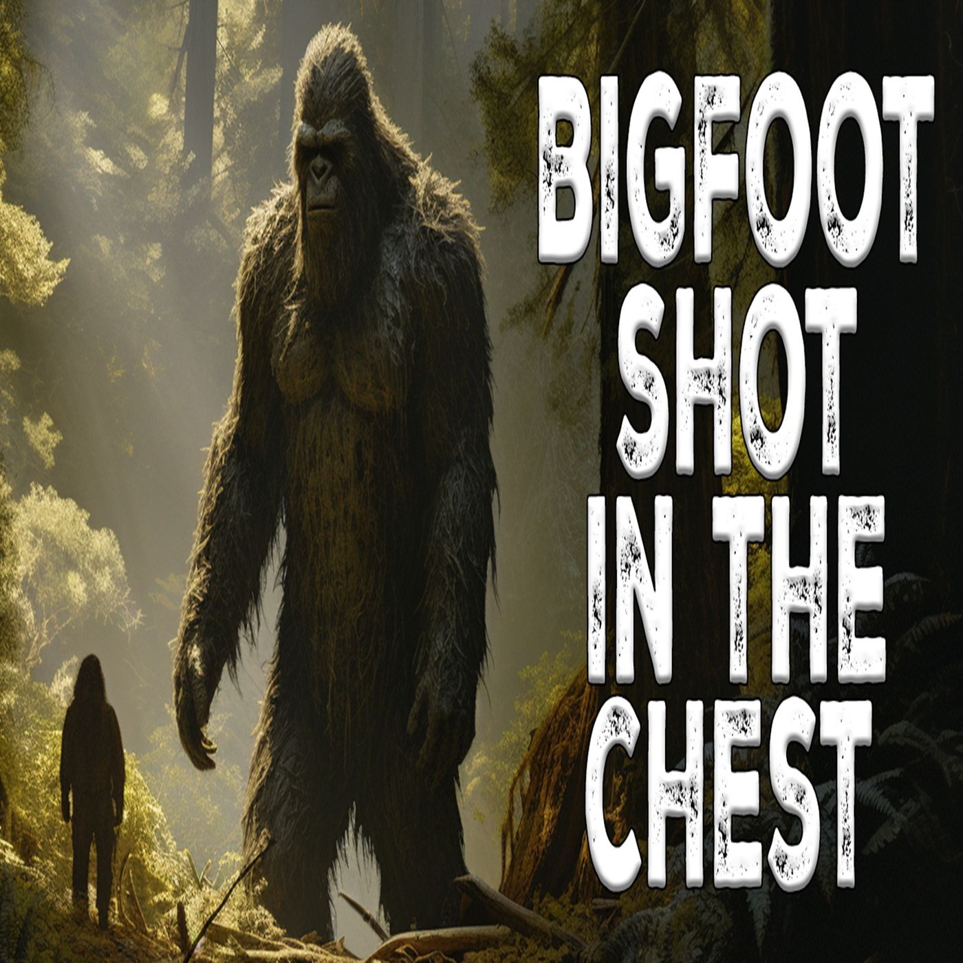 Bigfoot Shot in the Chest