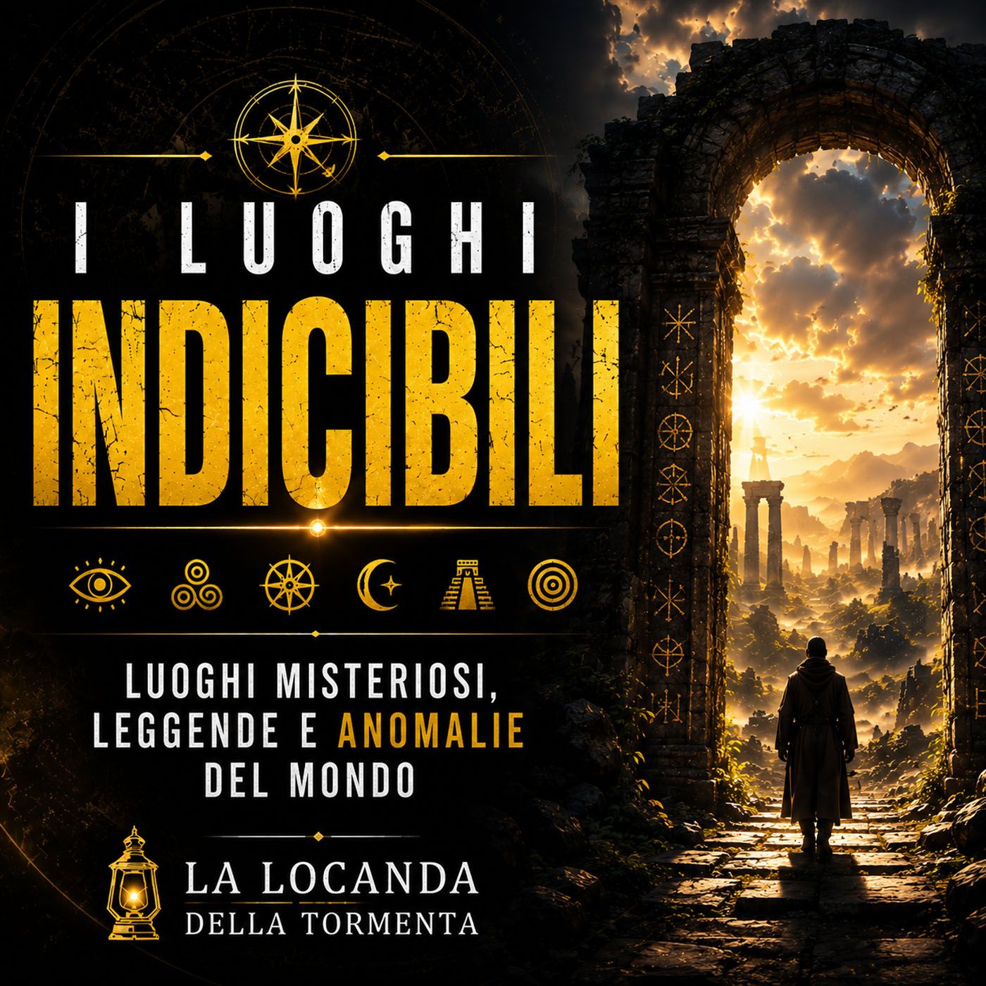 I LUOGHI INDICIBILI — Misteri, Leggende cover art