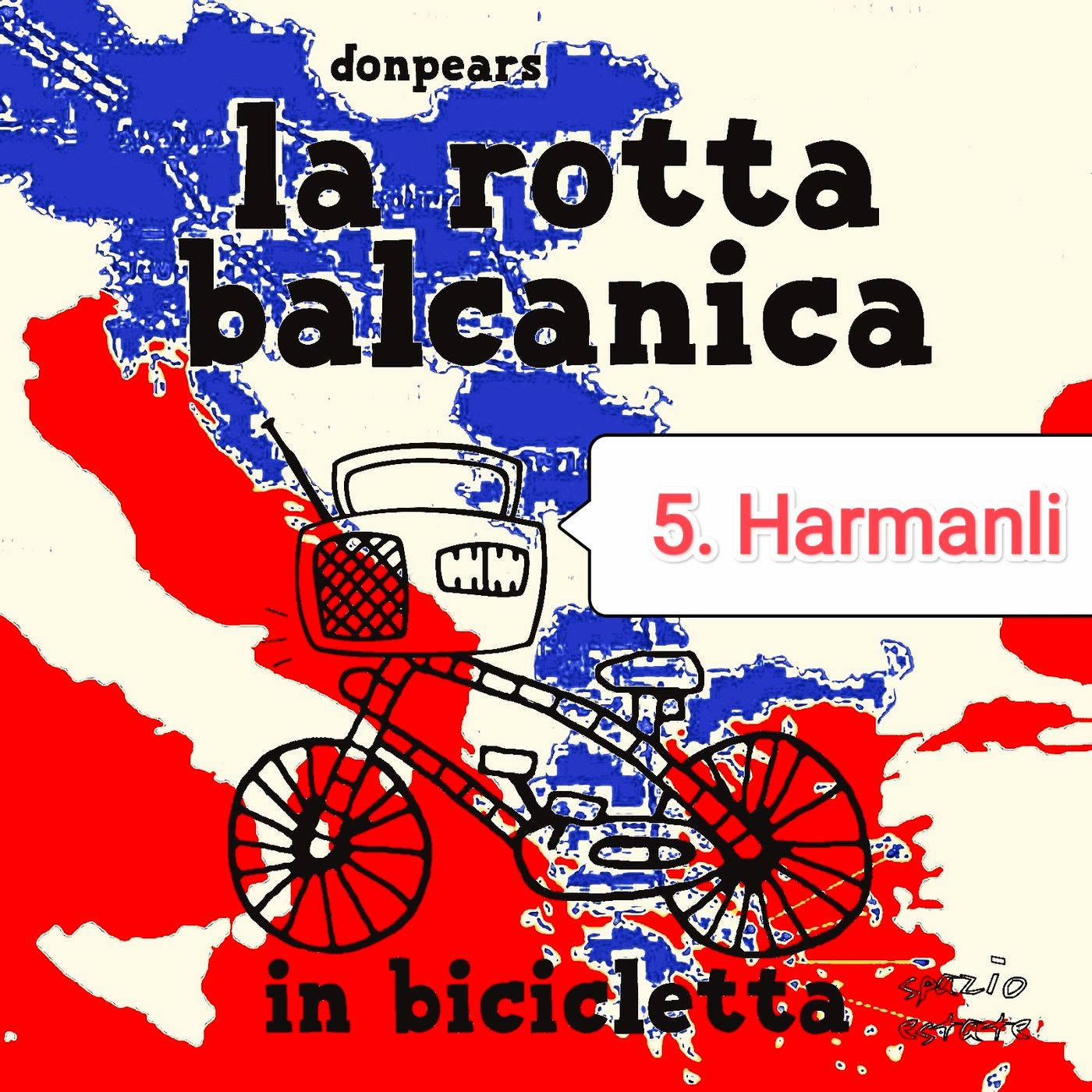 La rotta balcanica in bicicletta