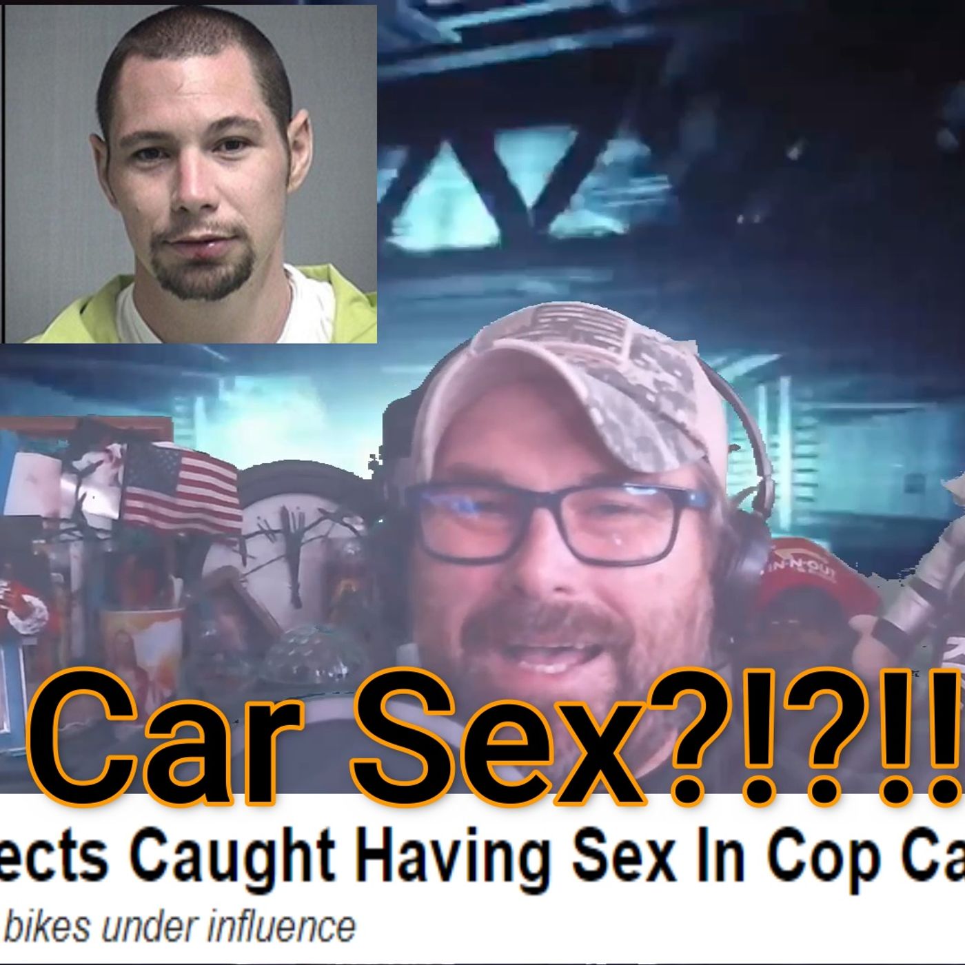 Sex in a Squad Car? These Hoodlums Fight Naked while Journey Rages - Whiskey and the Surfer episode artwork