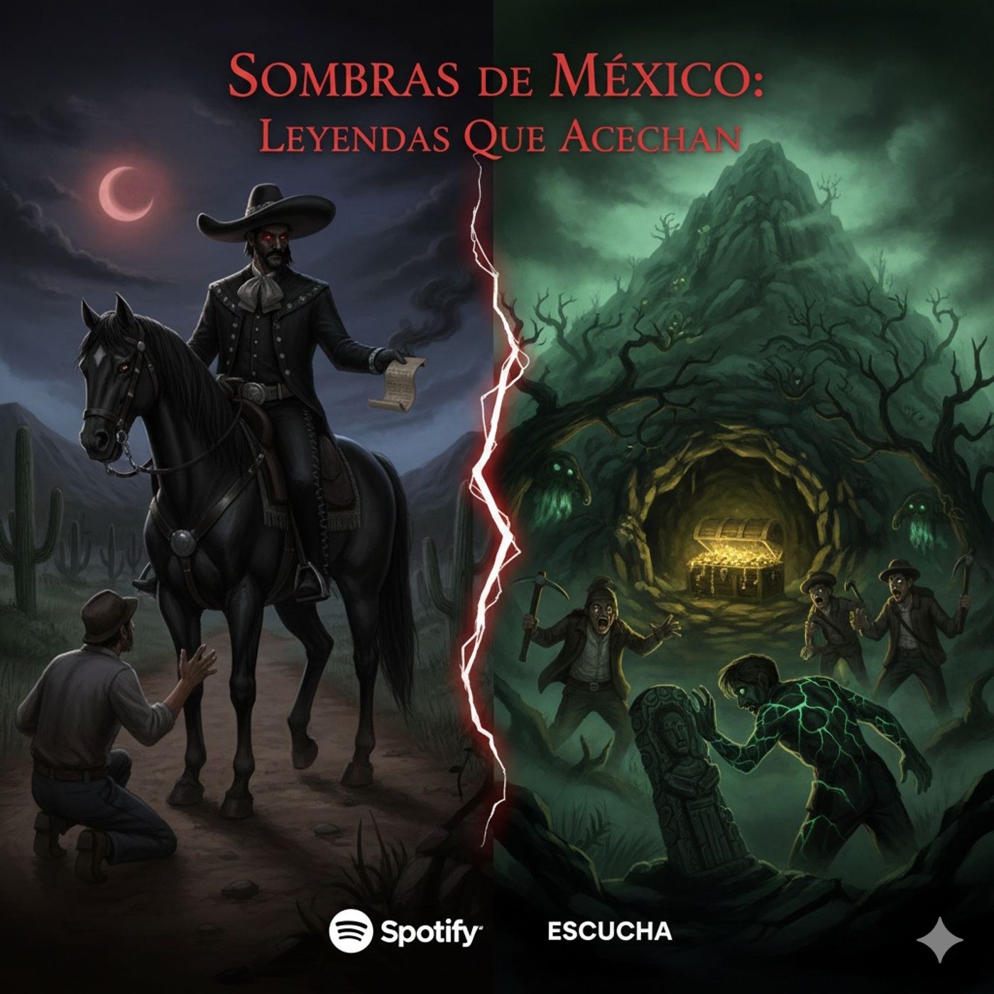 HORROR CAST: LEYENDAS DE MEXICO -CHARRO NEGRO / TESOROS MALDITOS episode artwork