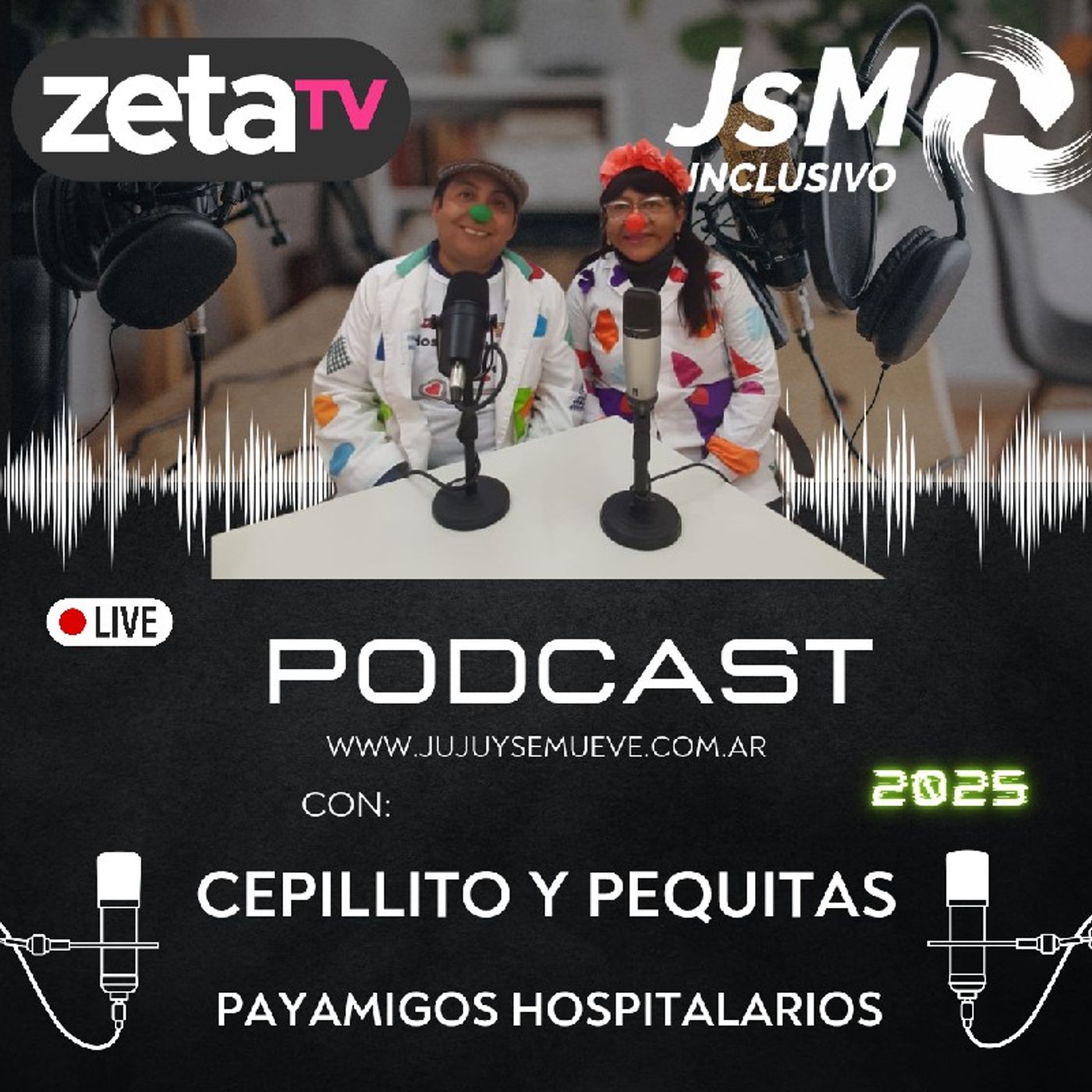 🔴 Payamigos Hospitalarios: alegría y compañía para niños y adultos mayores en Jujuy episode artwork