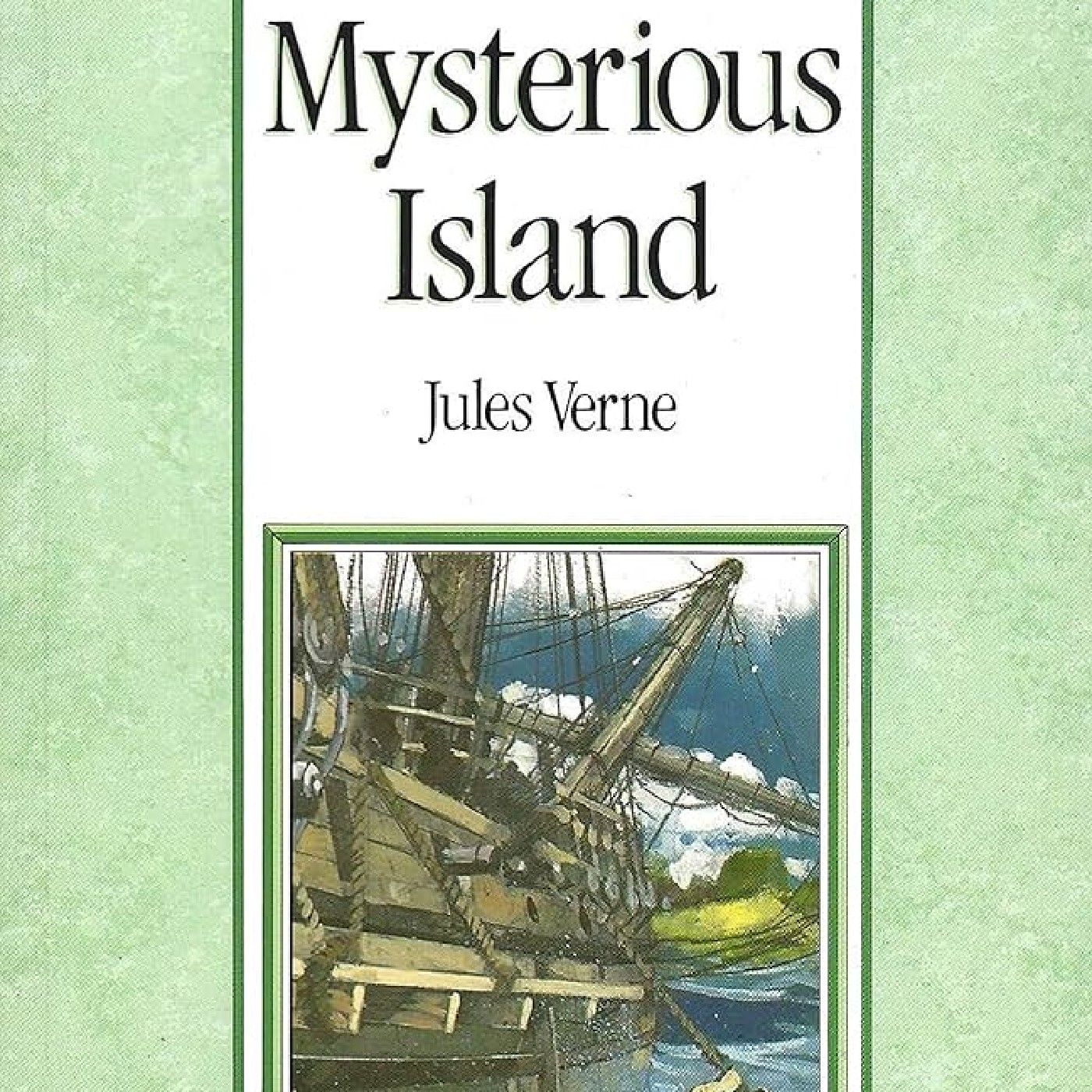 The mysterious island podcast cover art