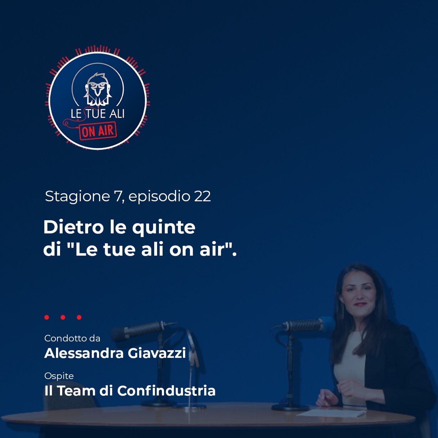 S7E22 - Dietro le quinte di "Le tue ali on air"