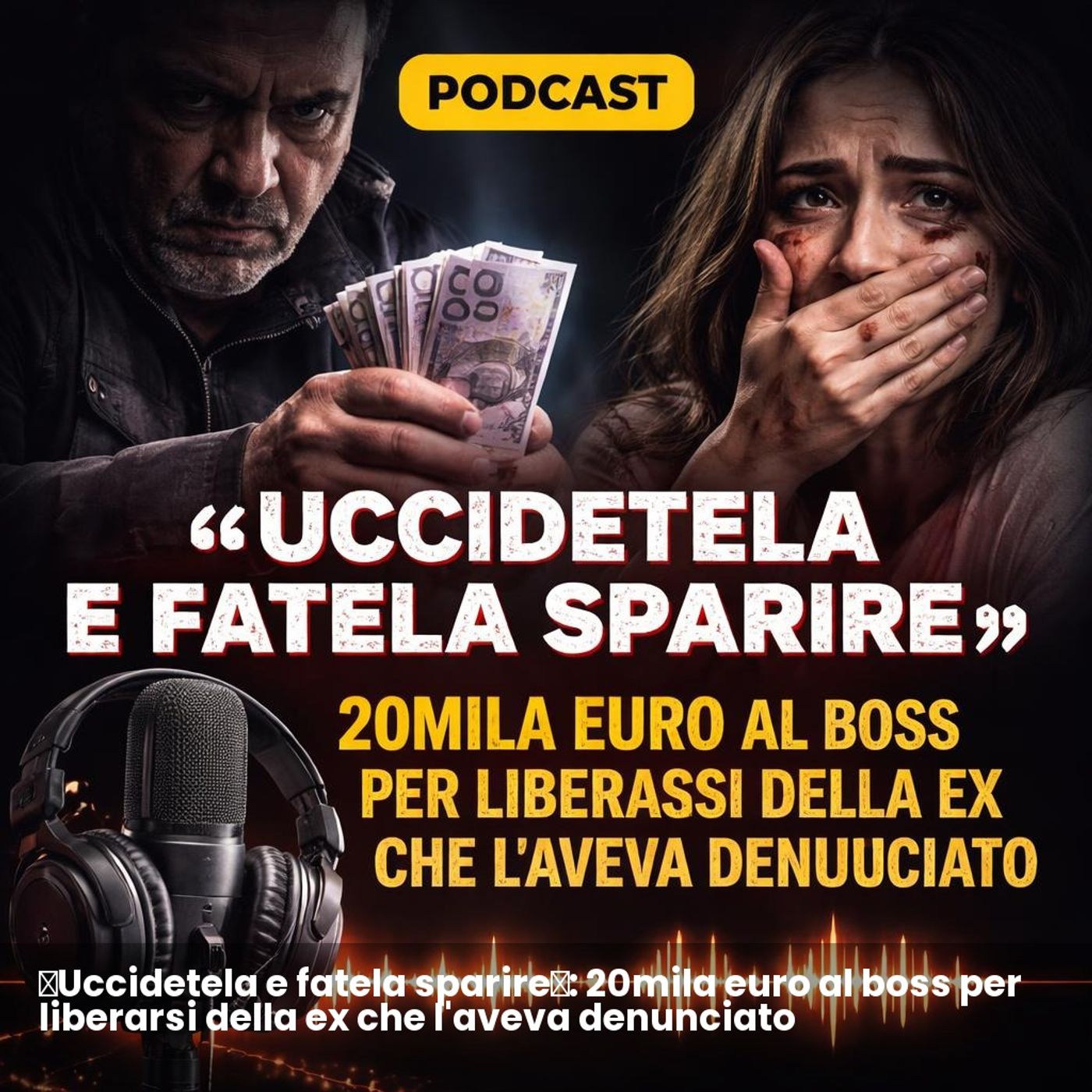 «Uccidetela e fatela sparire»: 20mila euro al boss per liberarsi della ex che l'aveva denunciato episode artwork