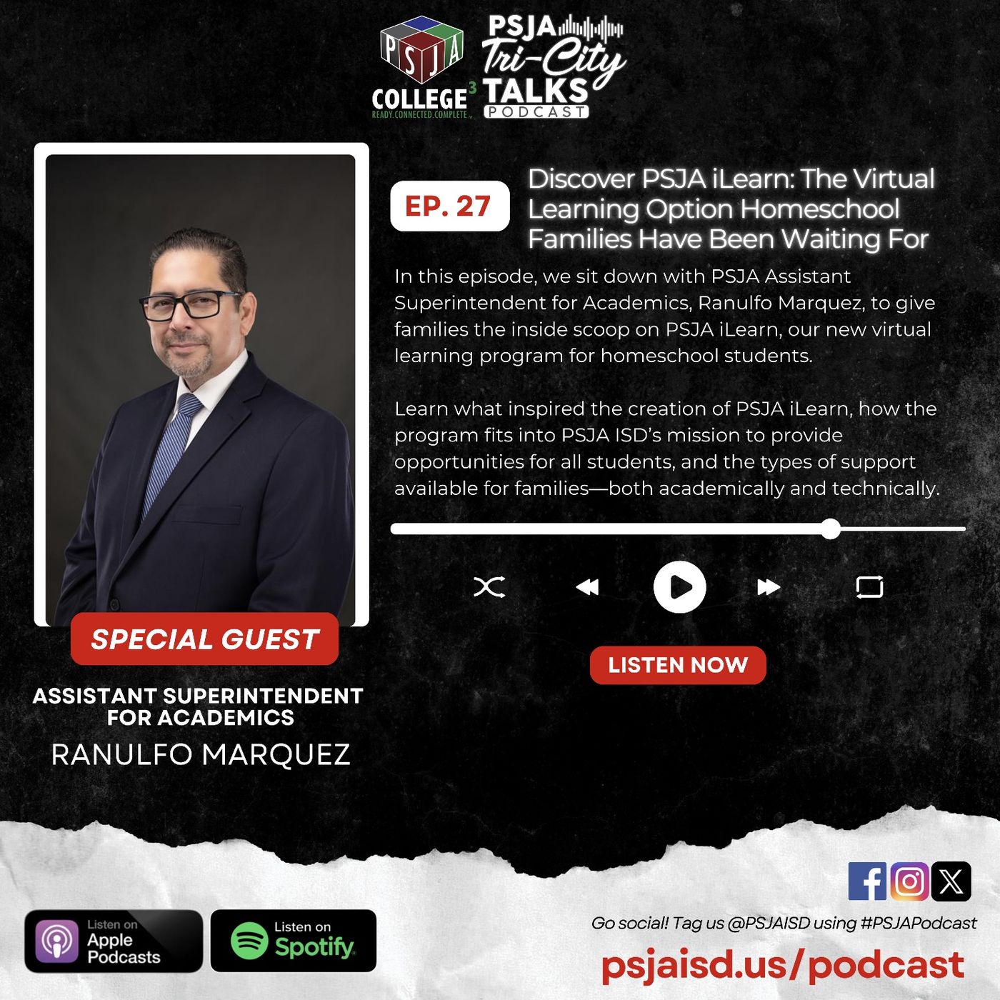PSJA Tri-City Talks Podcast