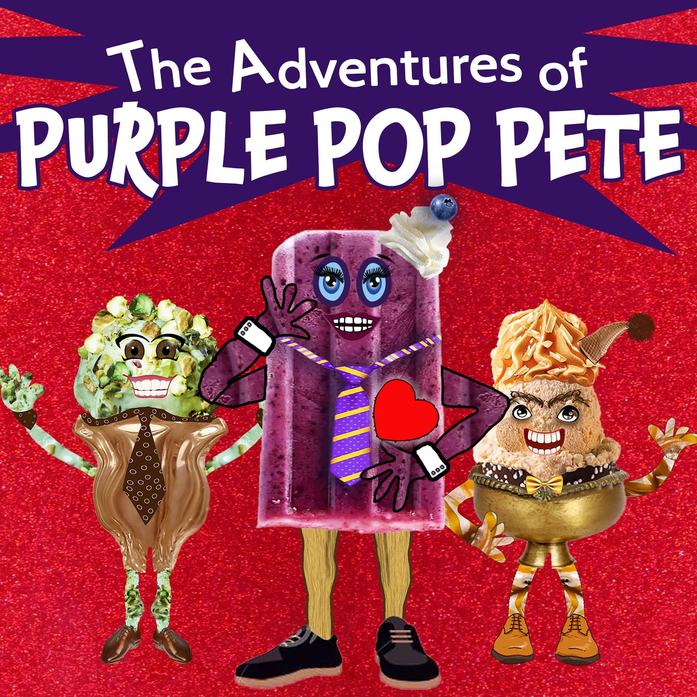 The Adventures of Purple Pop Pete podcast artwork