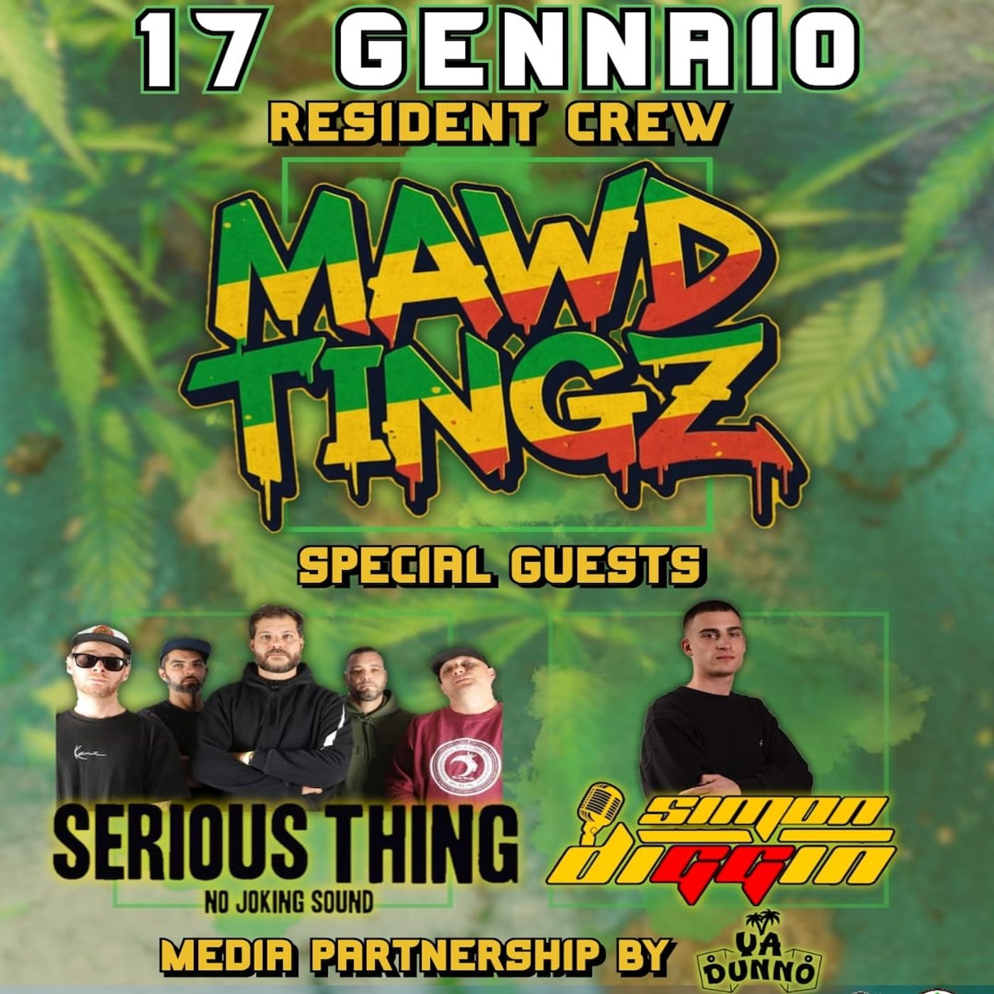YA MAWD POD / #02 / OSPITI: SERIOUS THING & SIMON DIGGIN episode artwork
