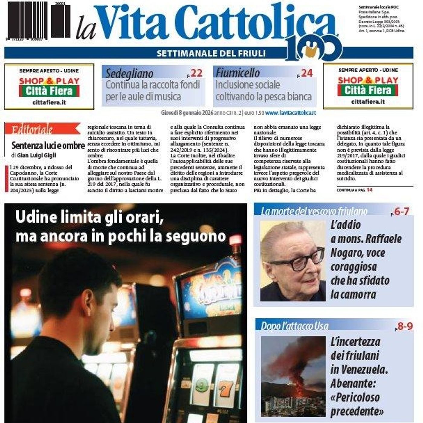 La Vita Cattolica in edicola del 08/01/2026 episode artwork