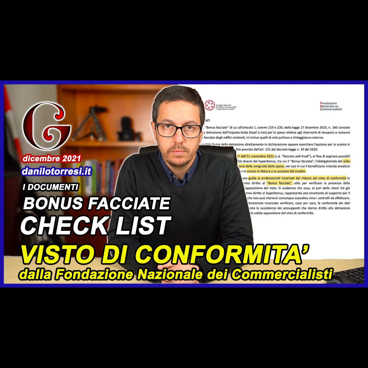 BONUS FACCIATE 90 quali documenti servono per il visto di conformità episode artwork
