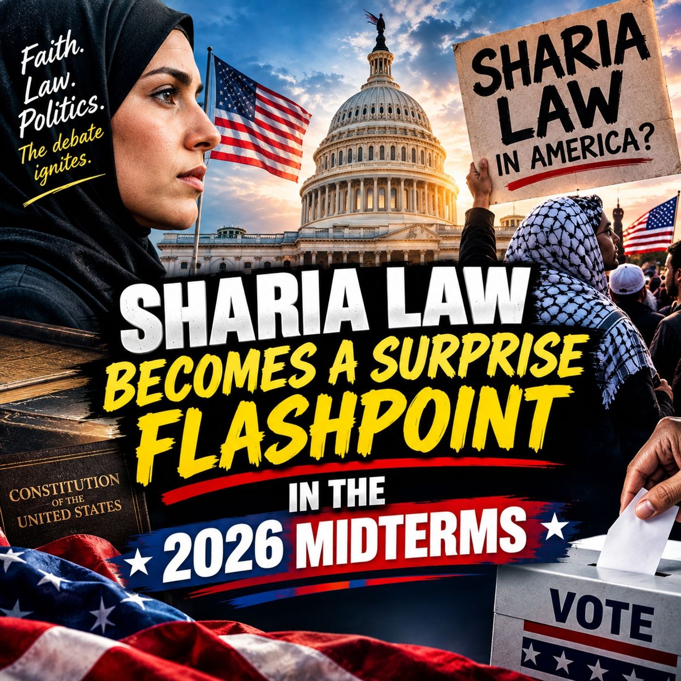 Sharia Law Becomes a Surprise Flashpoint in the 2026 Midterms episode artwork