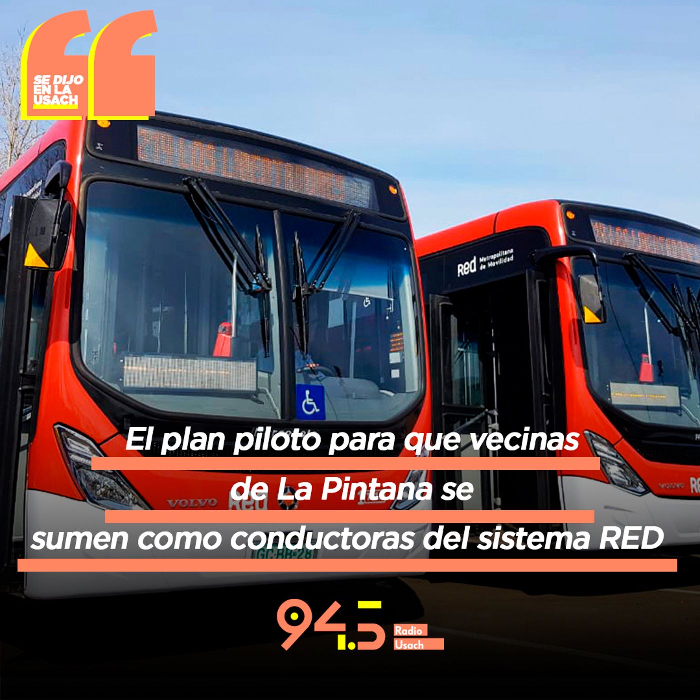 El plan piloto para que vecinas de La Pintana se sumen como conductoras del sistema RED