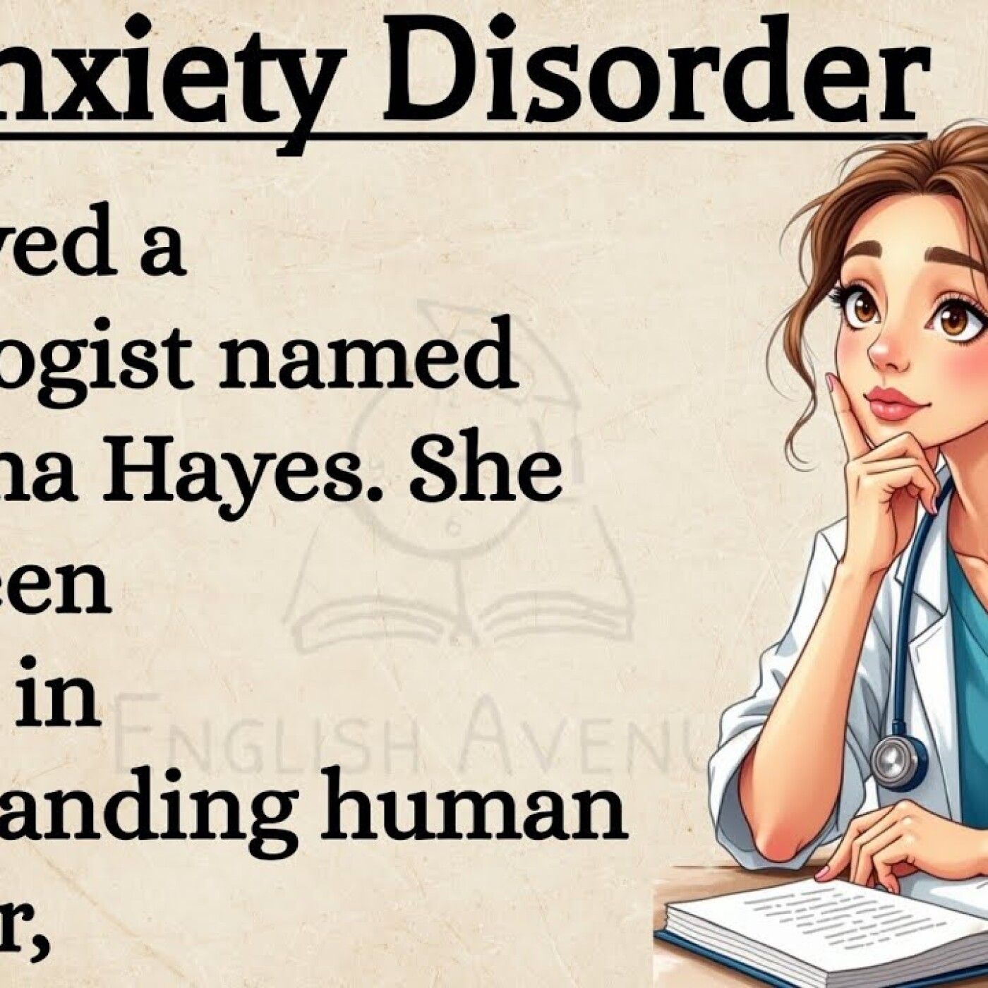 What's The Anxiety Disorder || Health Motivational  Story || English speaking || Listening Practice episode artwork