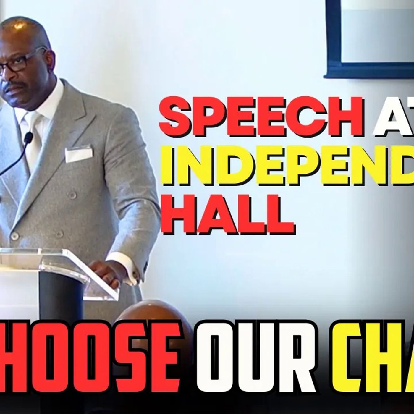 The Tragic Reality of Black America  ft. Vince Ellison at Independence Hall