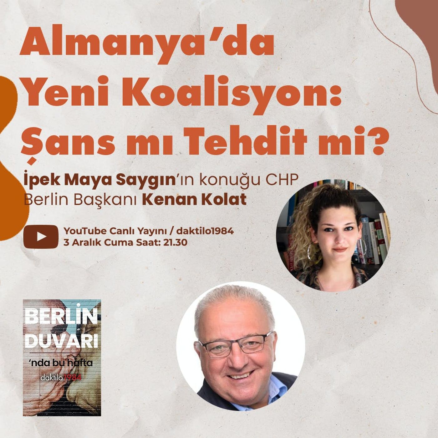 Almanya’da Yeni Koalisyon: Şans mı Tehdit mi? | CHP Berlin Bşk. Kenan Kolat | Berlin Duvarı #4 episode artwork