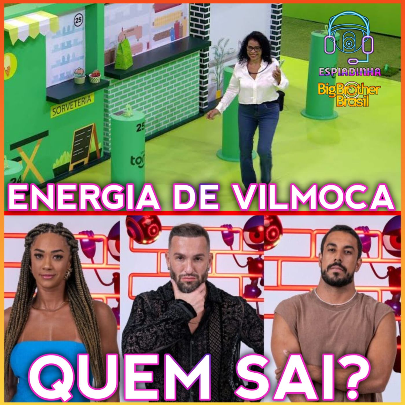Aline, Diego ou Maike, quem sai? + Vilma se livra do Paredão | BBB 25
