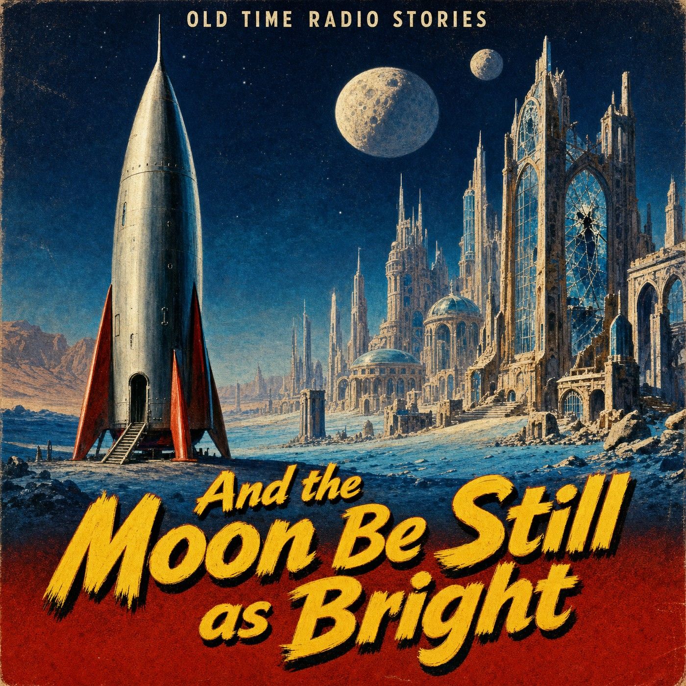 X Minus One - "And the Moon Be Still as Bright" (Old Time Radio, 1955) episode artwork