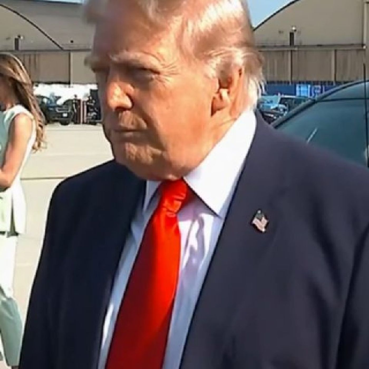 President Trump answered criticisms that he is profiting from the presidency, saying that he's profiting because of the stock market and bec episode artwork