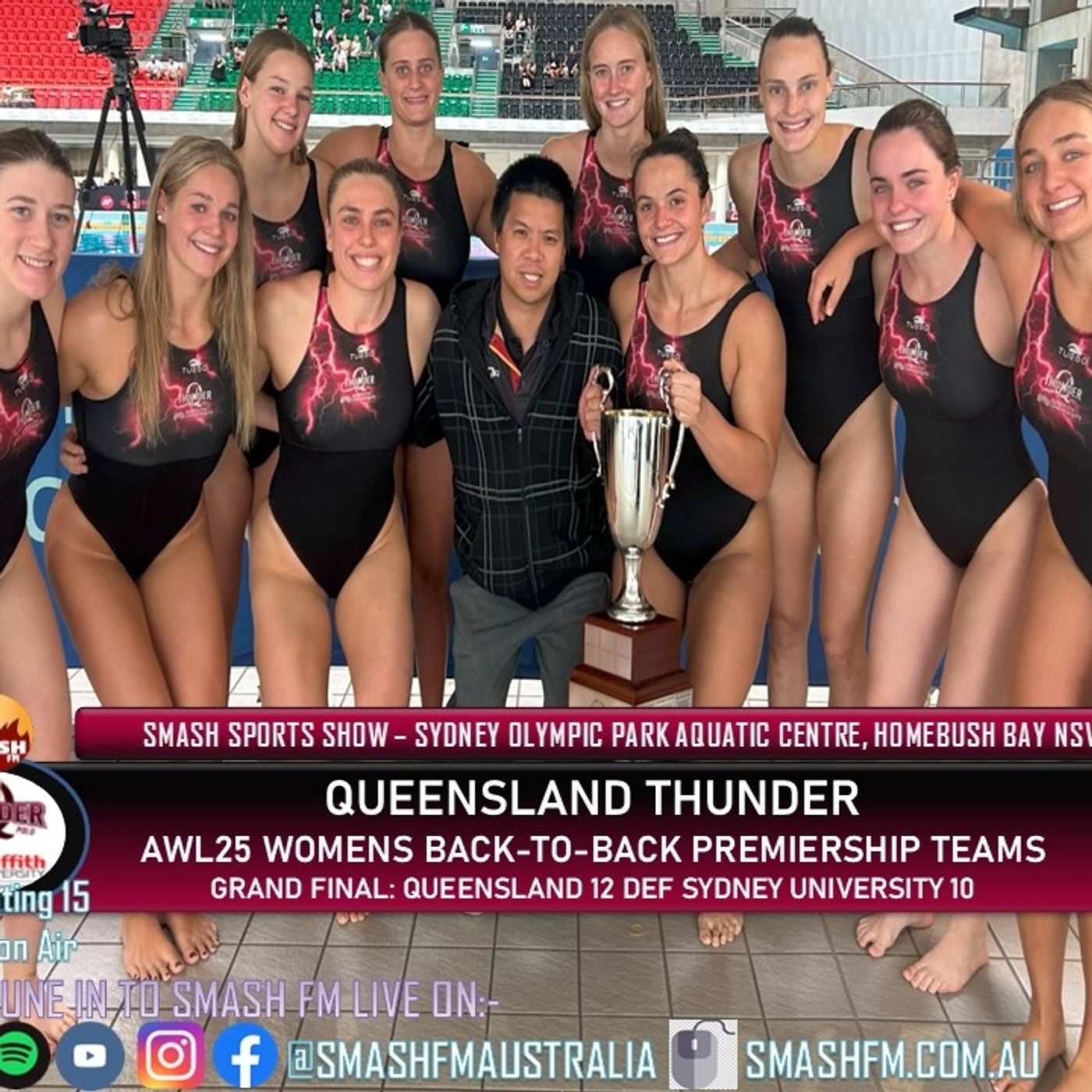 SSS15THYR: QLD Thunder WPC AWL25 Womens Back-to-Back Premiership Post Game Interviews 060425