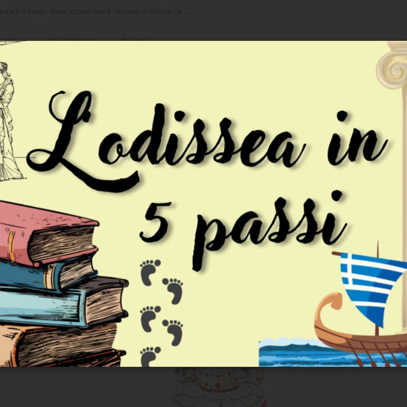 L'Odissea in 5 passi podcast artwork