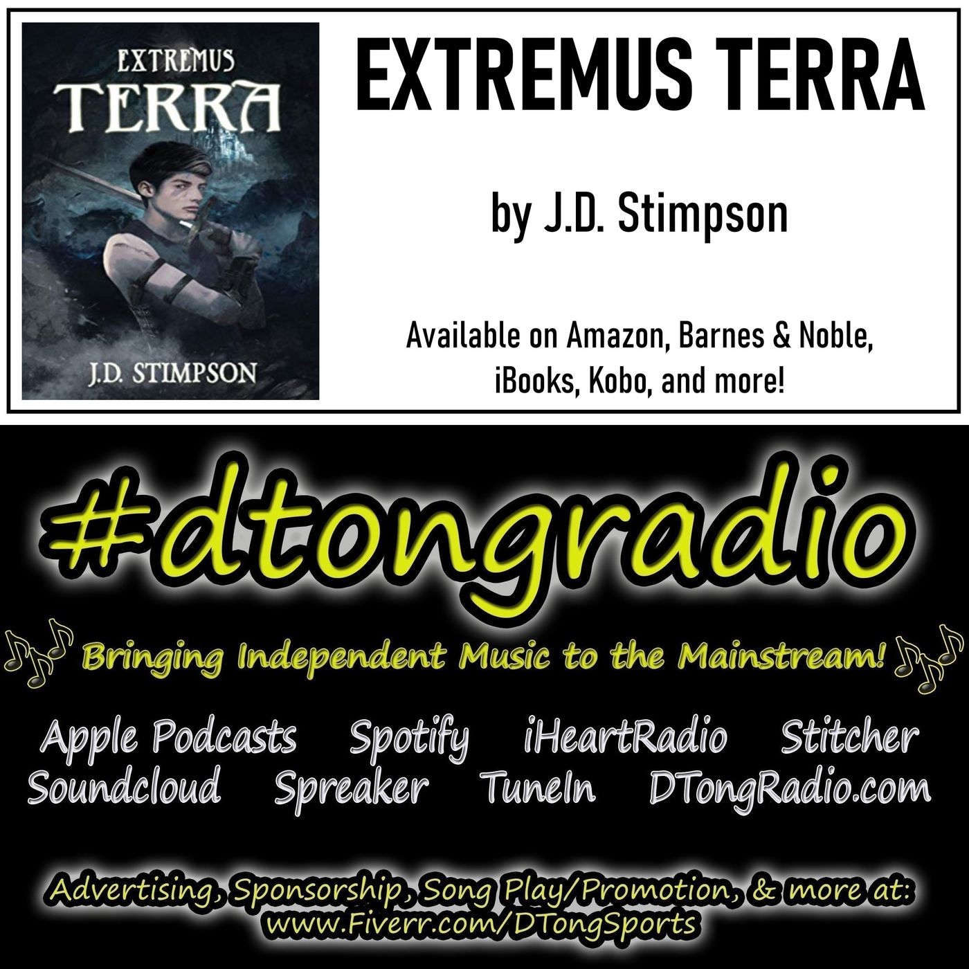 Mid-Week Indie Music Playlist - Powered by Extremus Terra & author J.D. Stimpson episode artwork