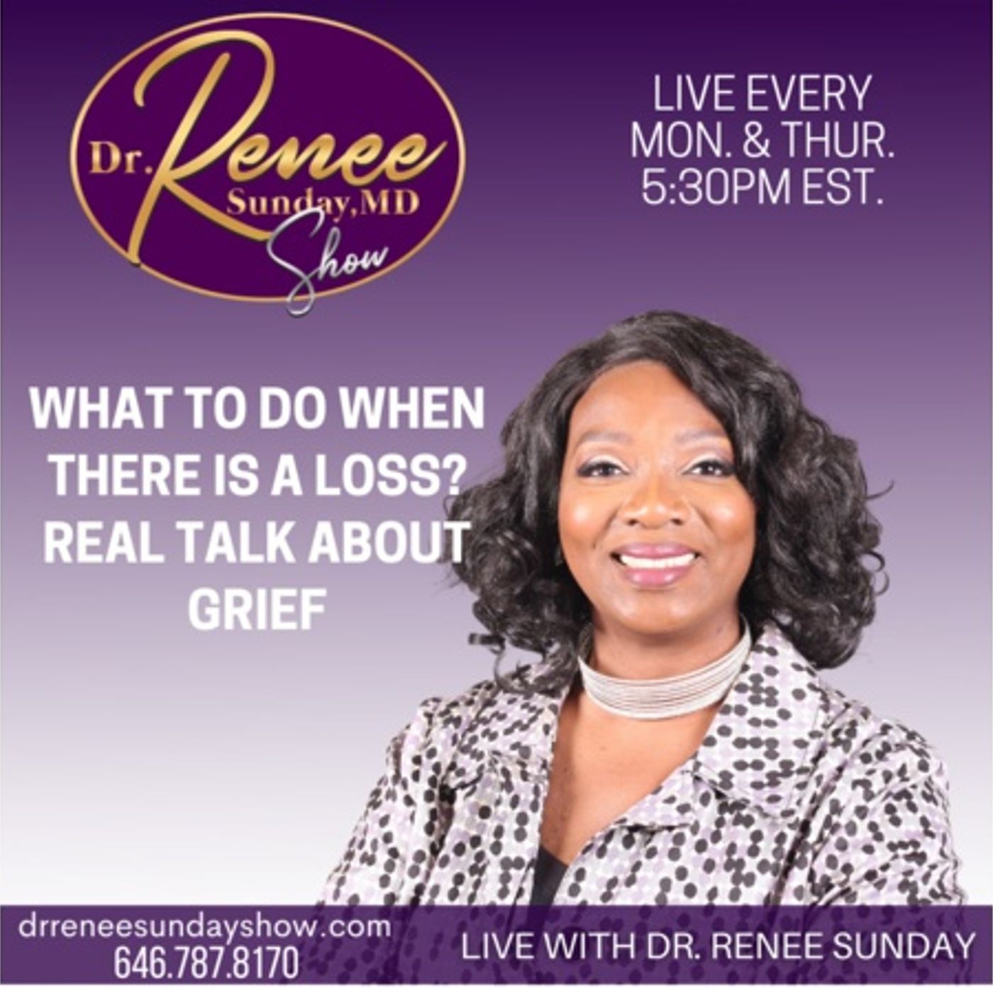 What to do when there is a loss? Real Talk about Grief? episode artwork