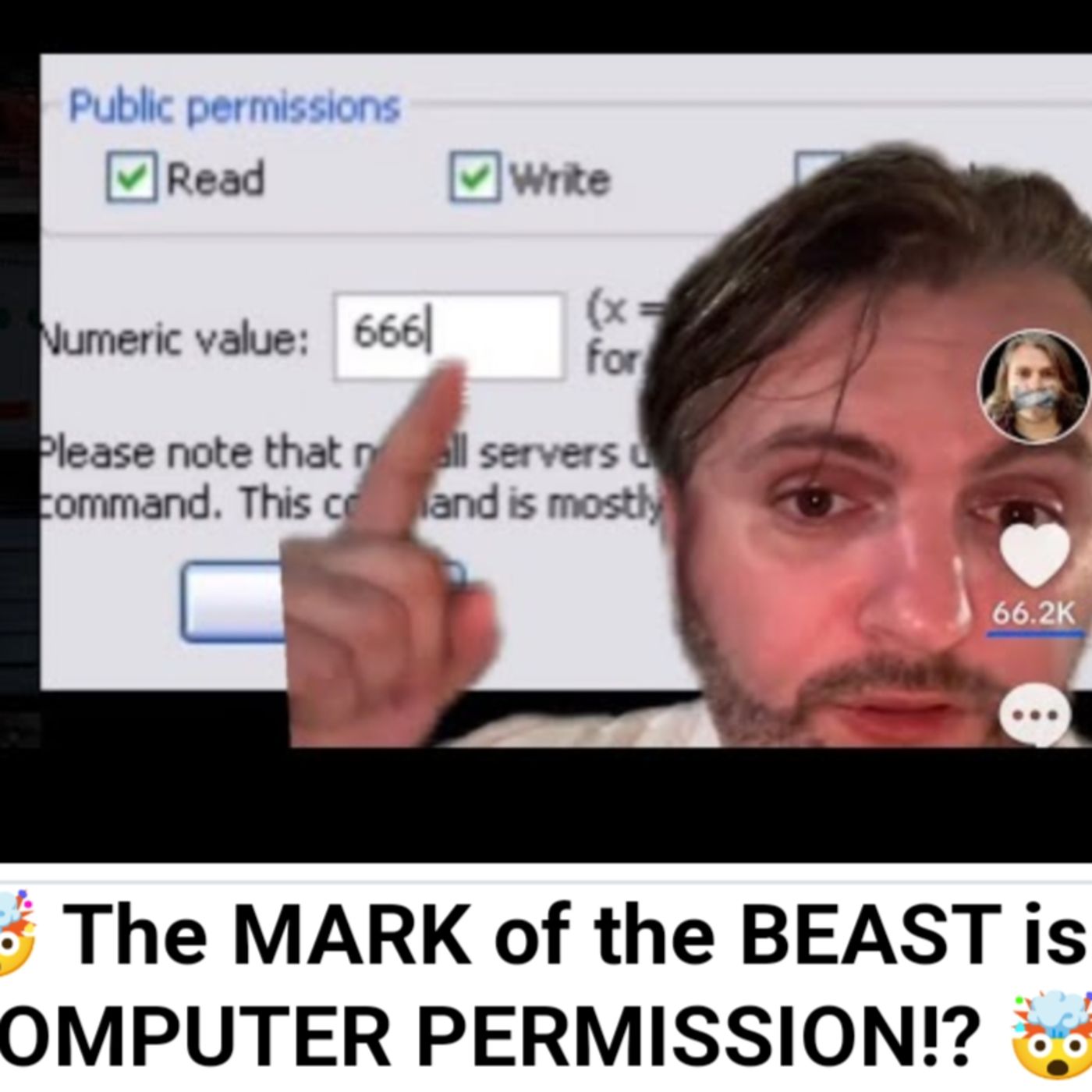 The MARK of the BEAST is a COMPUTER PERMISSION!? episode artwork